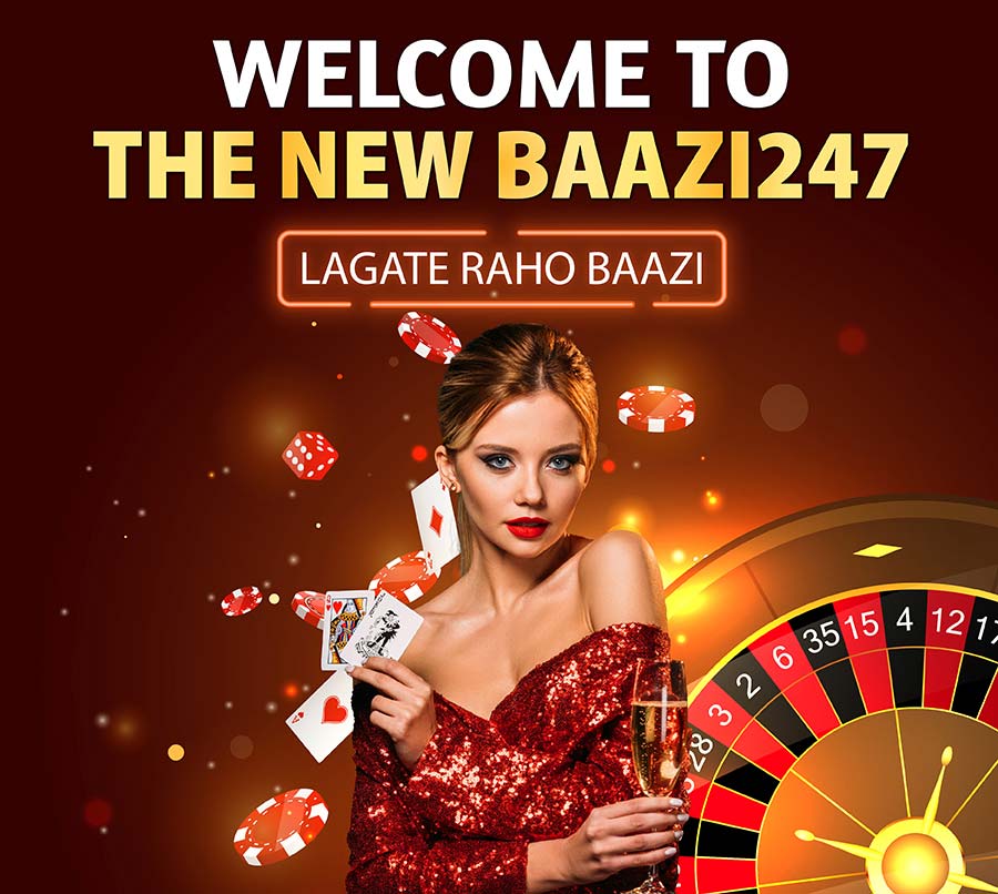baazi247 welcome bonus banner